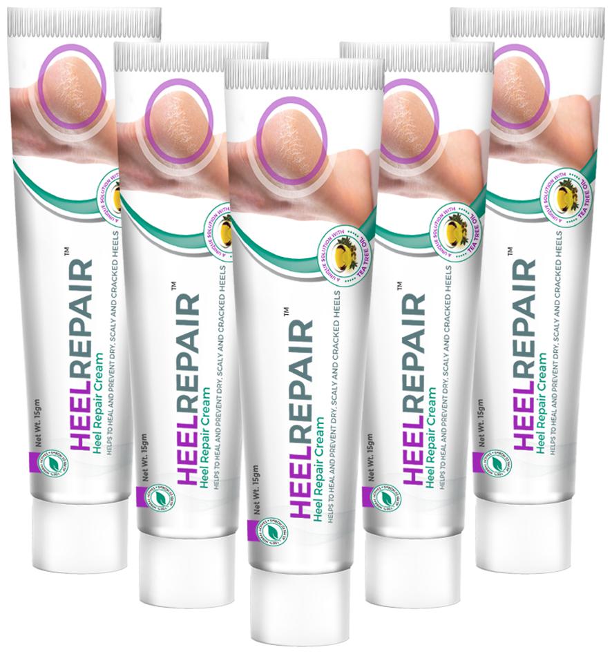 

Greencure Heelrepair-Premium Ayurvedic Herbal Heal Repair Cream 75 g (Pack of 5)