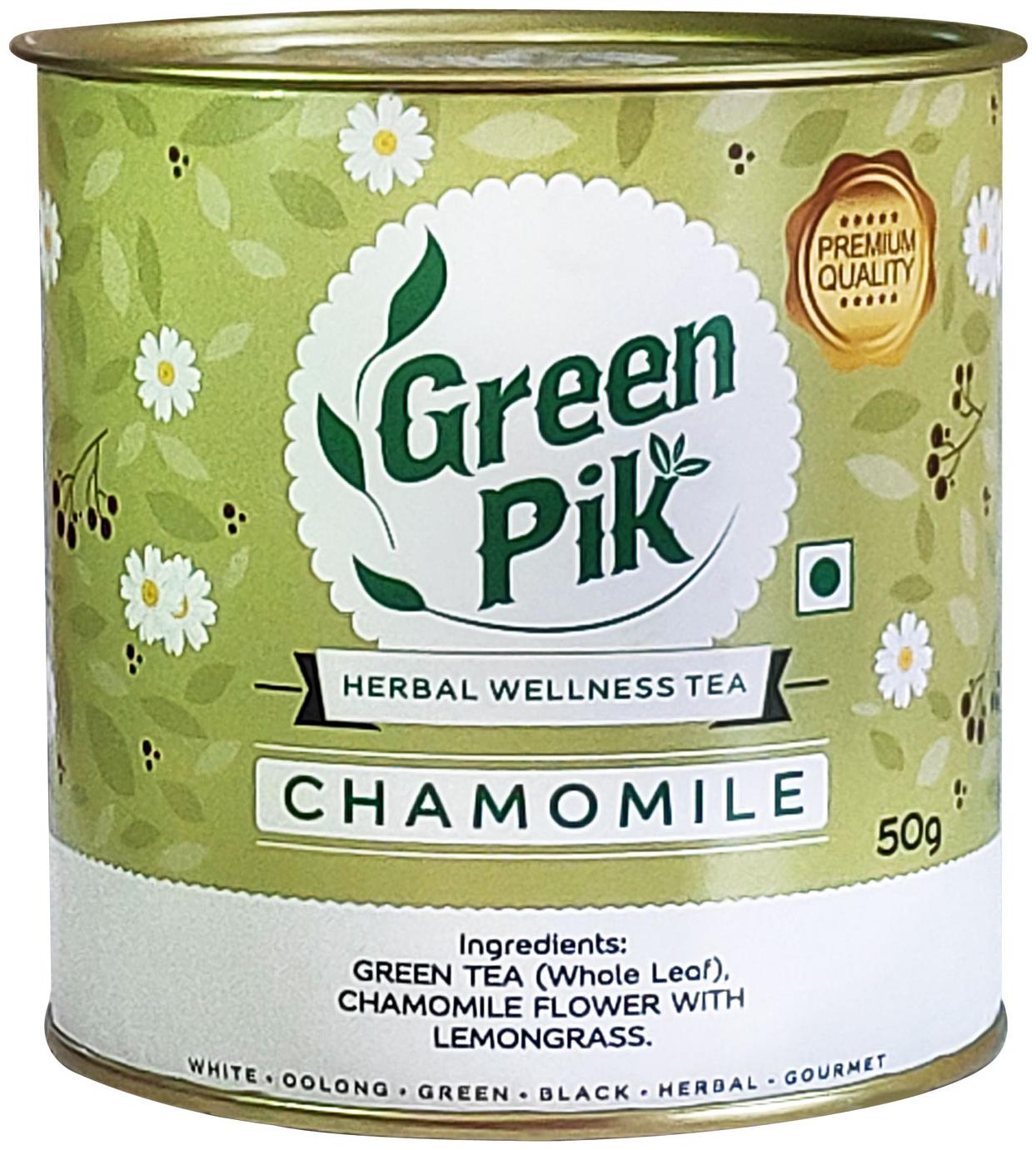 

GreenPik Chamomile Green Tea 50 g