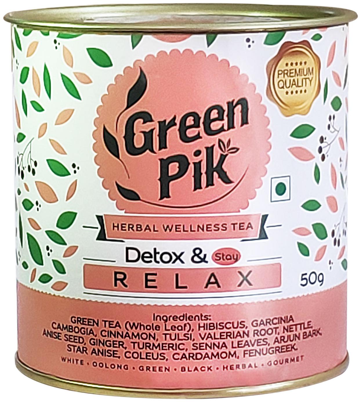 

GreenPik Detox Stay Relax Green Tea 50 g