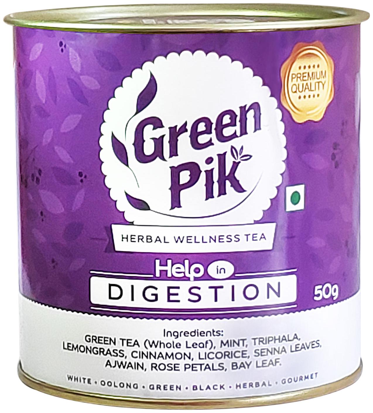 

GreenPik Help in Digestion Green Tea 50 g