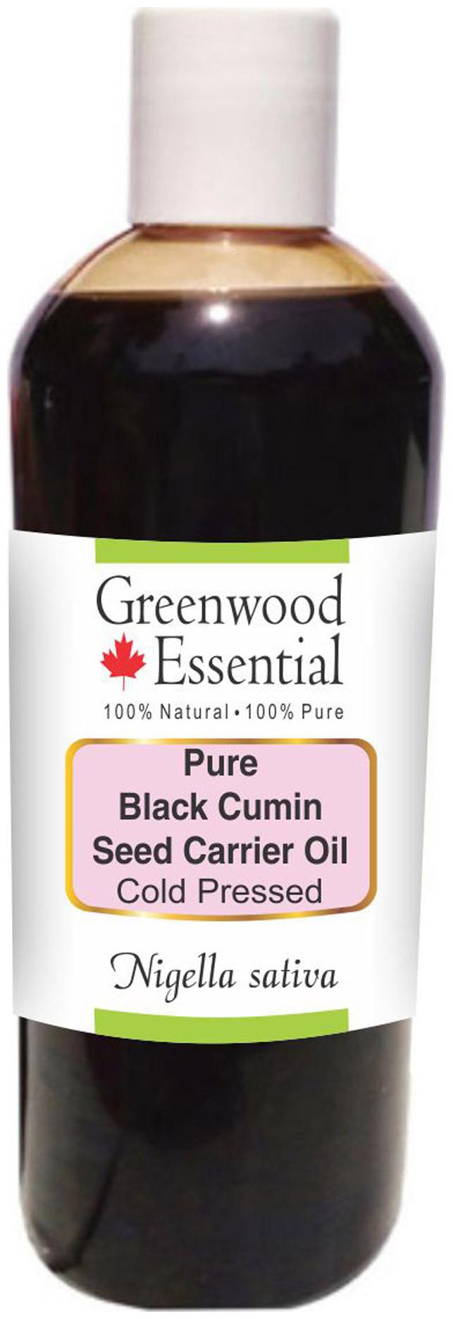 

Greenwood Essential Pure Black Seed (Kalaunji) Carrier Oil (Nigella sativa) 100 Natural Therapeutic Grade Cold Pressed 200ml