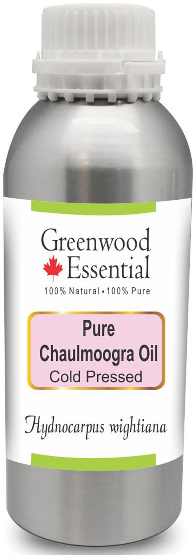 

Greenwood Essential Pure Chaulmoogra Oil (Hydnocarpus wightiana) 100 Natural Therapeutic Grade Cold Pressed 630ml