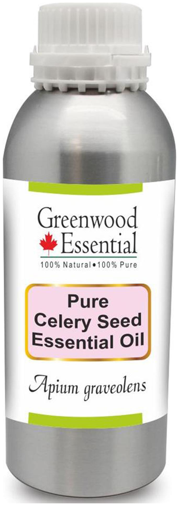 

Greenwood Essential Pure Celery Seed Essential Oil (Apium graveolens) 100 Natural Therapeutic Grade Steam Distilled 630ml