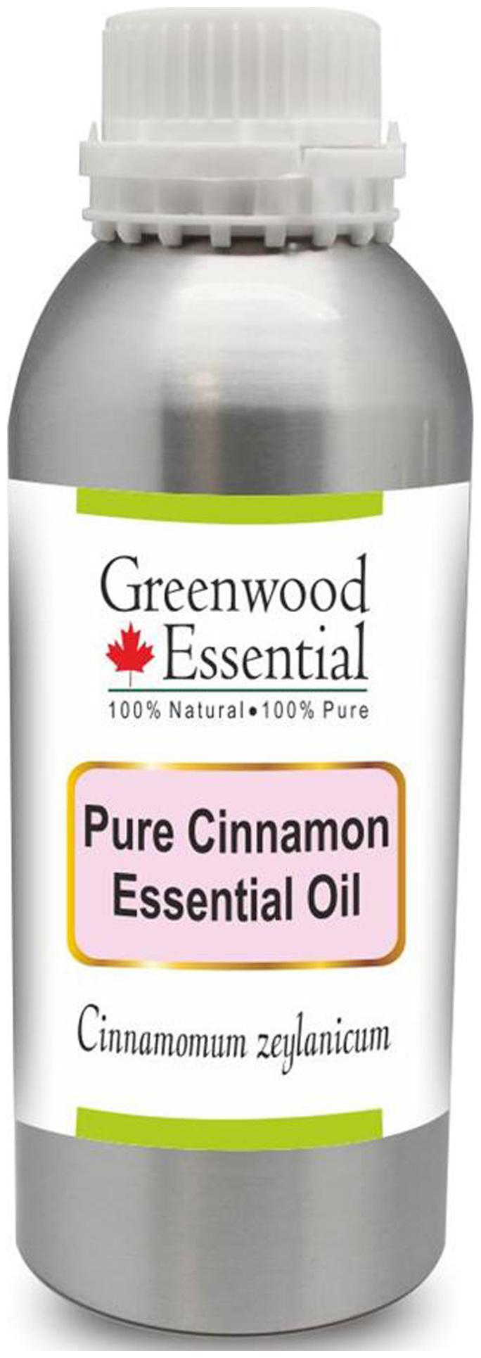 

Greenwood Essential Pure Cinnamon Essential Oil (Cinnamomum zeylanicum) 100 Natural Therapeutic Grade Steam Distilled 1250ml