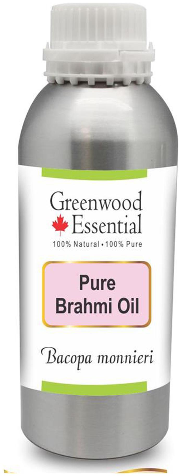

Greenwood Essential Pure Brahmi Oil (Bacopa monnieri) 100 Natural Therapeutic Grade 300ml