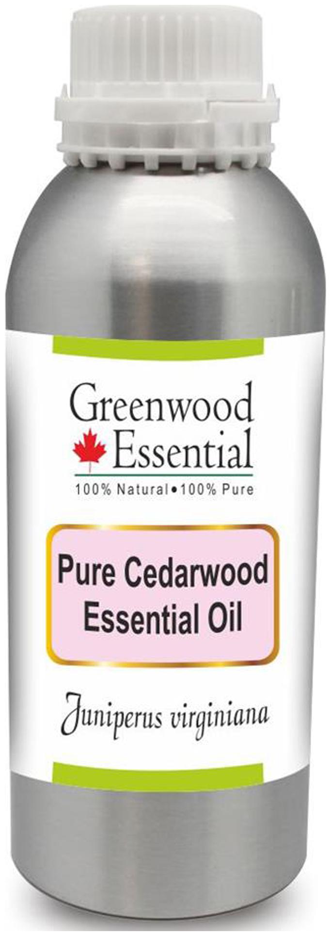

Greenwood Essential Pure Cedarwood Essential Oil (Juniperus virginiana) 100 Natural Therapeutic Grade Steam Distilled 630ml