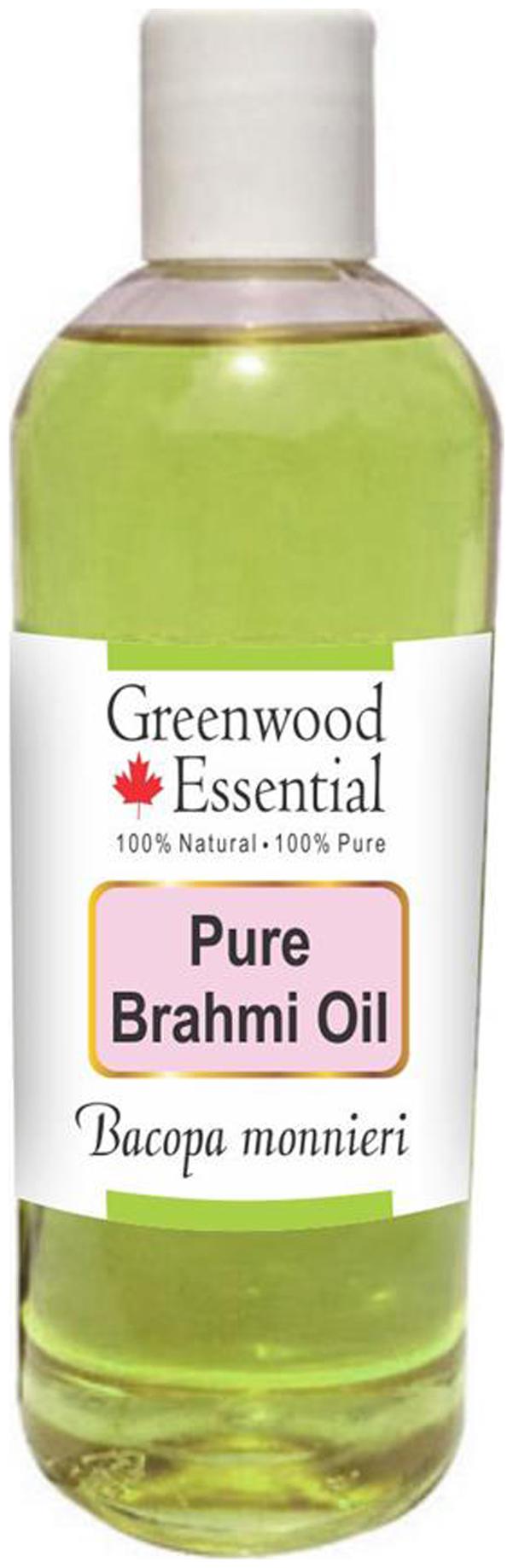 

Greenwood Essential Pure Brahmi Oil (Bacopa monnieri) 100 Natural Therapeutic Grade 200ml