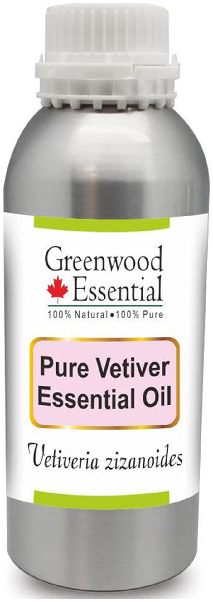 

Greenwood Essential Pure Vetiver Essential Oil (Vetiveria zizanoides) 100 Natural Therapeutic Grade Steam Distilled 300ml