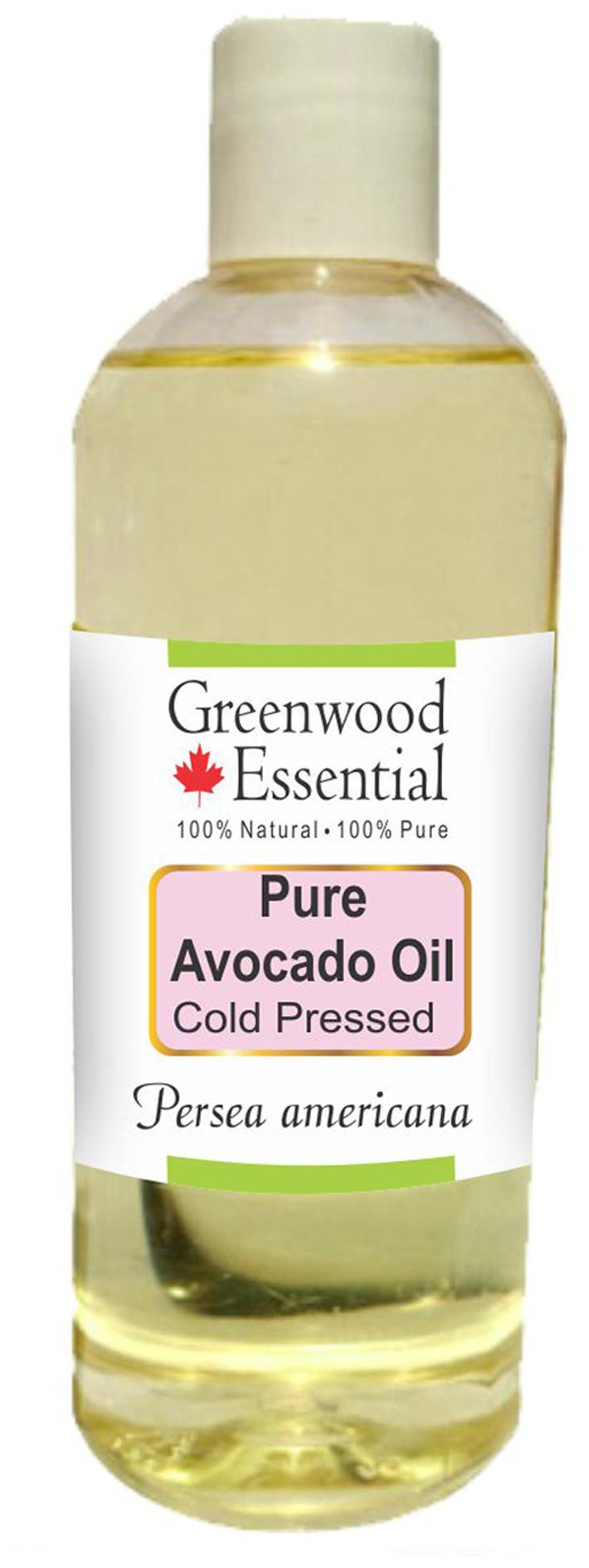 

Greenwood Essential Pure Avocado Oil (Persea americana) 100 Natural Therapeutic Grade Cold Pressed 200ml