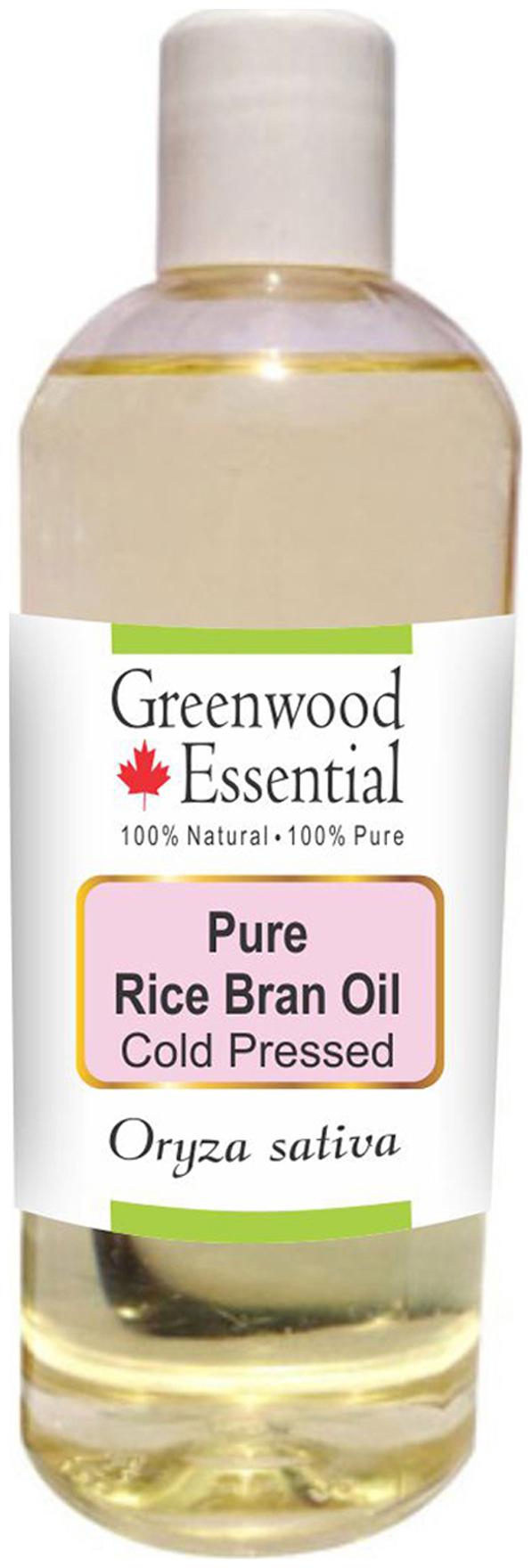 

Greenwood Essential Pure Rice Bran Oil (Oryza sativa) 100 Natural Therapeutic Grade Cold Pressed 200ml