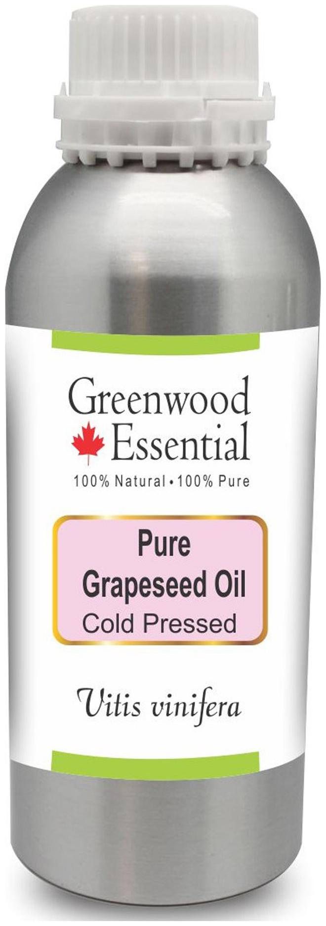 

Greenwood Essential Pure Grapeseed Oil (Vitis vinifera) 100 Natural Therapeutic Grade Cold Pressed 300ml