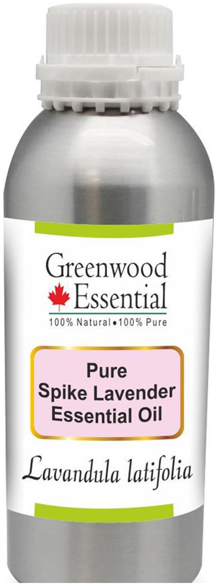 

Greenwood Essential Pure Spike Lavender Essential Oil (Lavandula latifolia) 100 Natural Therapeutic Grade Steam Distilled 630ml