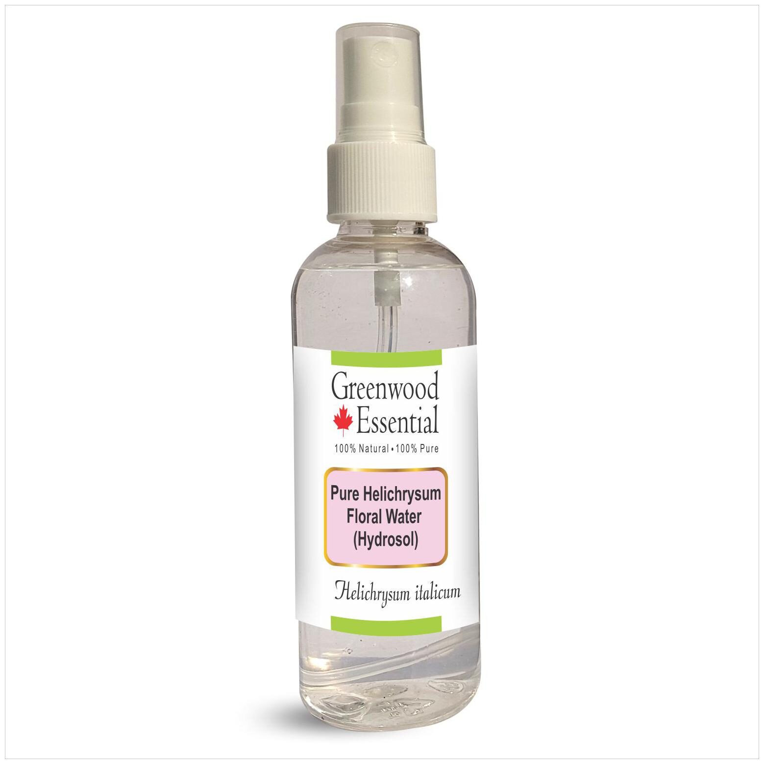 

Greenwood Essential Pure Helichrysum Floral Water (Hydrosol) (Helichrysum Italicum) 100 Therapeutic Grade 100ml