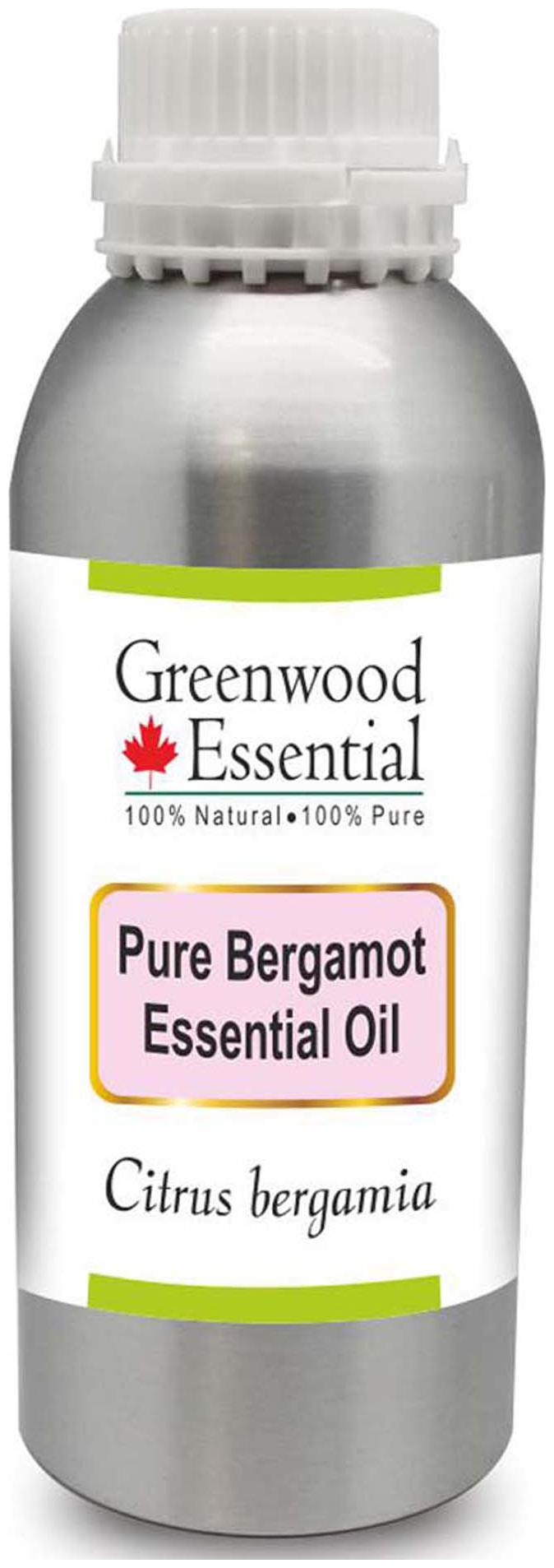 

Greenwood Essential Pure Bergamot Essential Oil (Citrus bergamia) 100 Natural Therapeutic Grade Steam Distilled 630ml