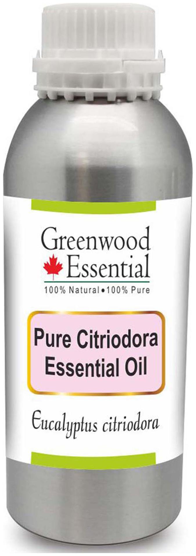 

Greenwood Essential Pure Citriodora Essential Oil (Eucalyptus citriodora) 100 Natural Therapeutic Grade Steam Distilled 300ml