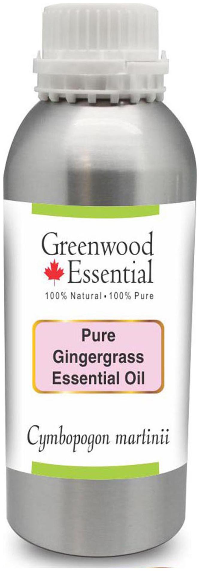 

Greenwood Essential Pure Gingergrass Essential Oil (Cymbopogon martinii) 100 Natural Therapeutic Grade Steam Distilled 300ml