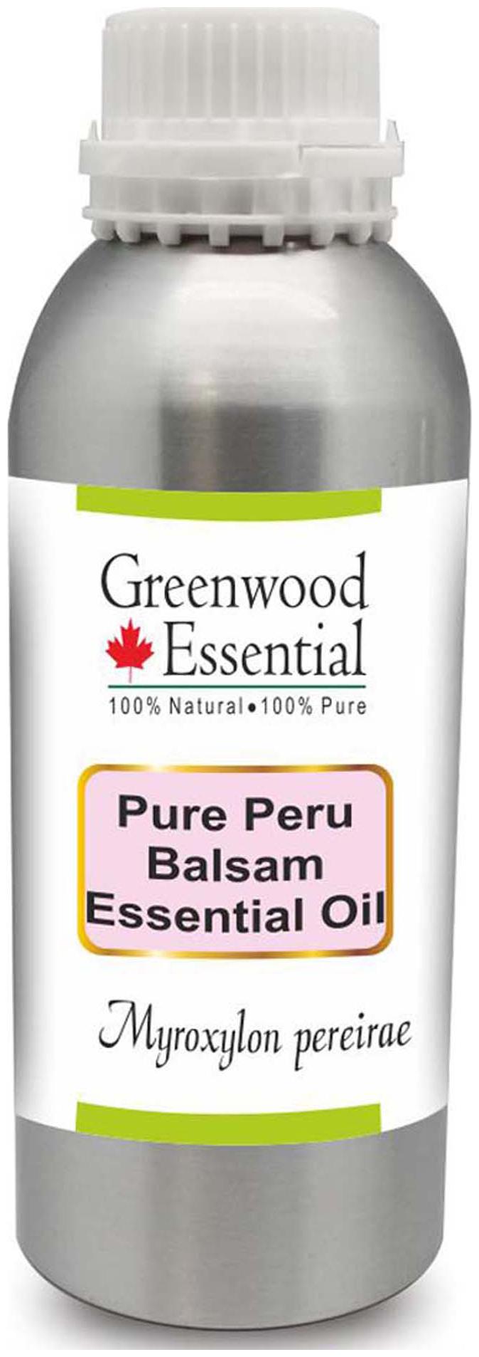 

Greenwood Essential Pure Peru Balsam Essential Oil (Myroxylon pereirae) 100 Natural Therapeutic Grade Steam Distilled 300ml