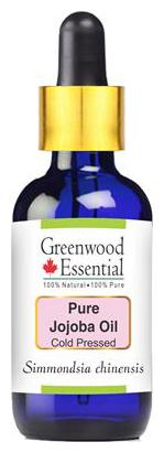 

Greenwood Essential Pure Jojoba Oil (Simmondsia chinensis) with Glass Dropper 100 Natural Therapeutic Grade Cold Pressed 50ml