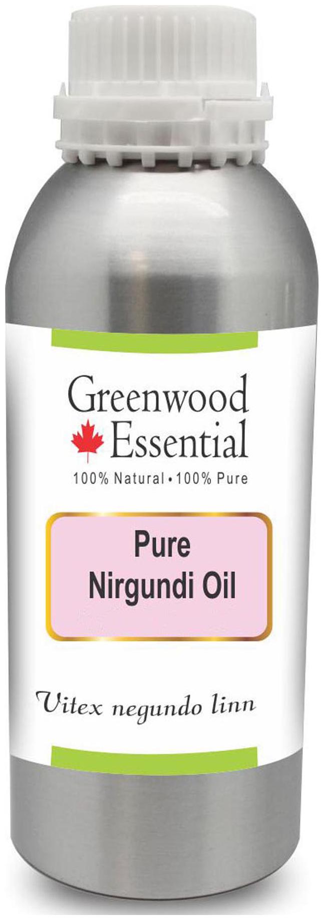 

Greenwood Essential Pure Nirgundi Oil (Vitex negundo linn) 100 Natural Therapeutic Grade 630ml