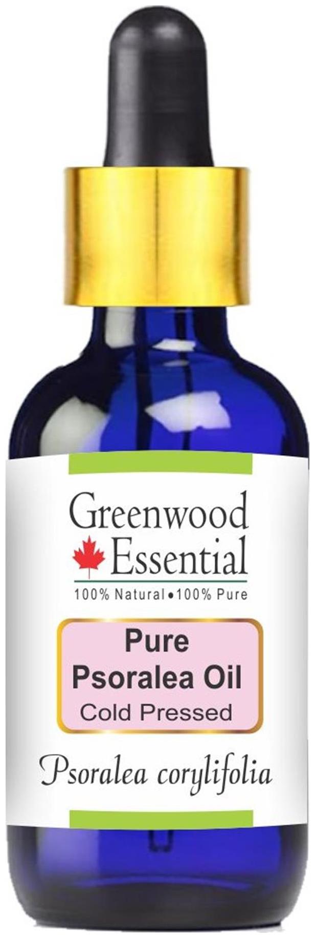 

Greenwood Essential Pure Psoralea Oil (Psoralea corylifolia) with Glass Dropper 100 Natural Therapeutic Grade Cold Pressed 100ml