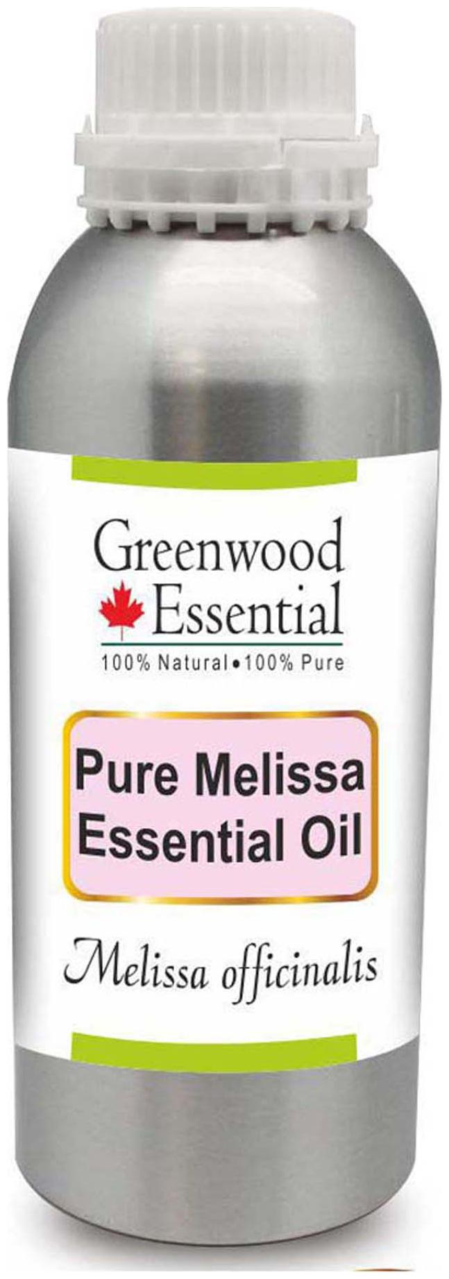 

Greenwood Essential Pure Melissa Essential Oil (Melissa officinalis) 100 Natural Therapeutic Grade Steam Distilled 300ml