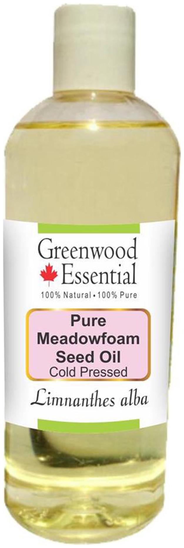 

Greenwood Essential Pure Meadowfoam Seed Oil (Limnanthes alba) 100 Natural Therapeutic Grade Cold Pressed 200ml