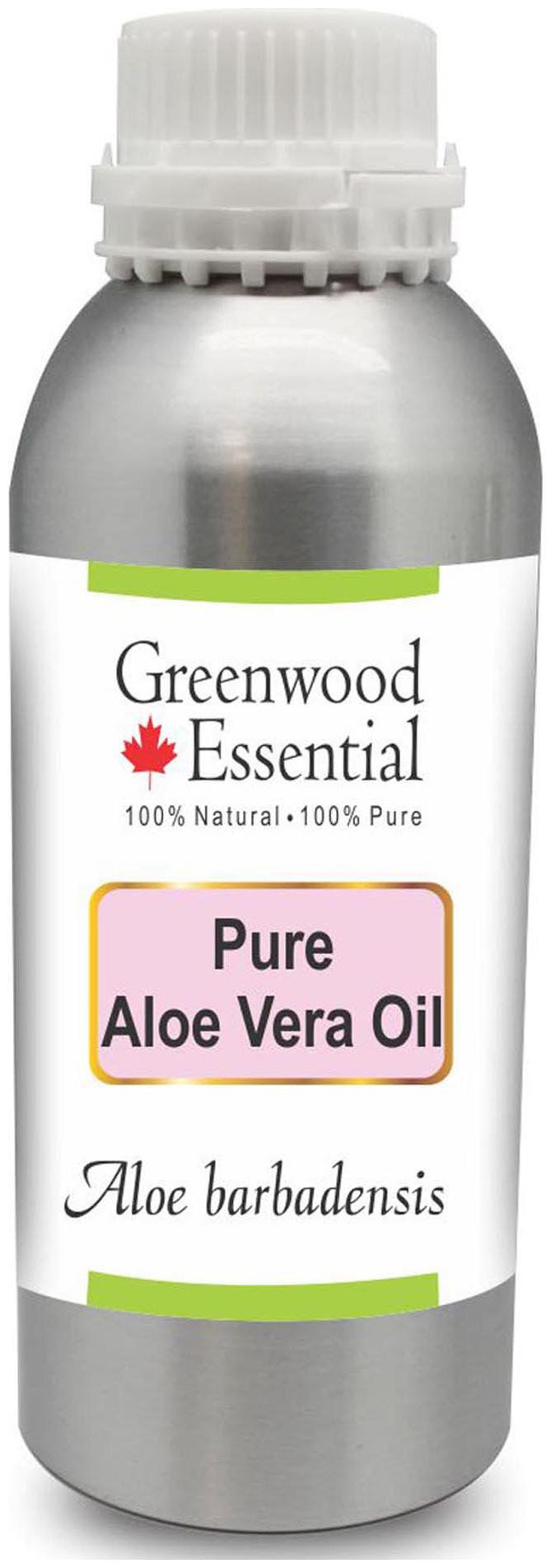 

Greenwood Essential Pure Aloe Vera Oil (Aloe barbadensis) 100 Natural Therapeutic Grade 300ml