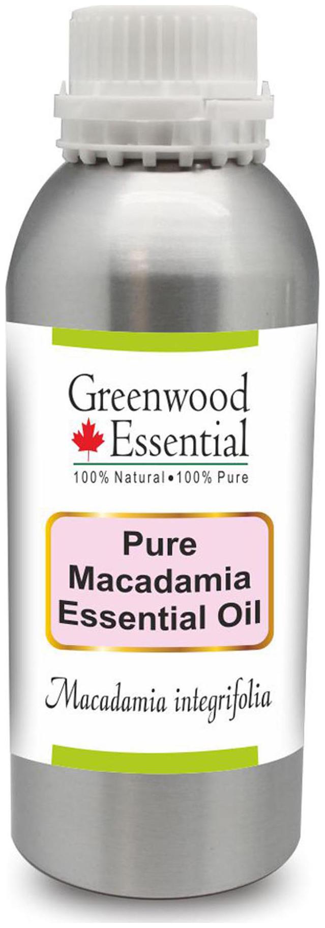 

Greenwood Essential Pure Macadamia Essential Oil (Macadamia integrifolia) 100 Natural Therapeutic Grade Steam Distilled 1250 ml