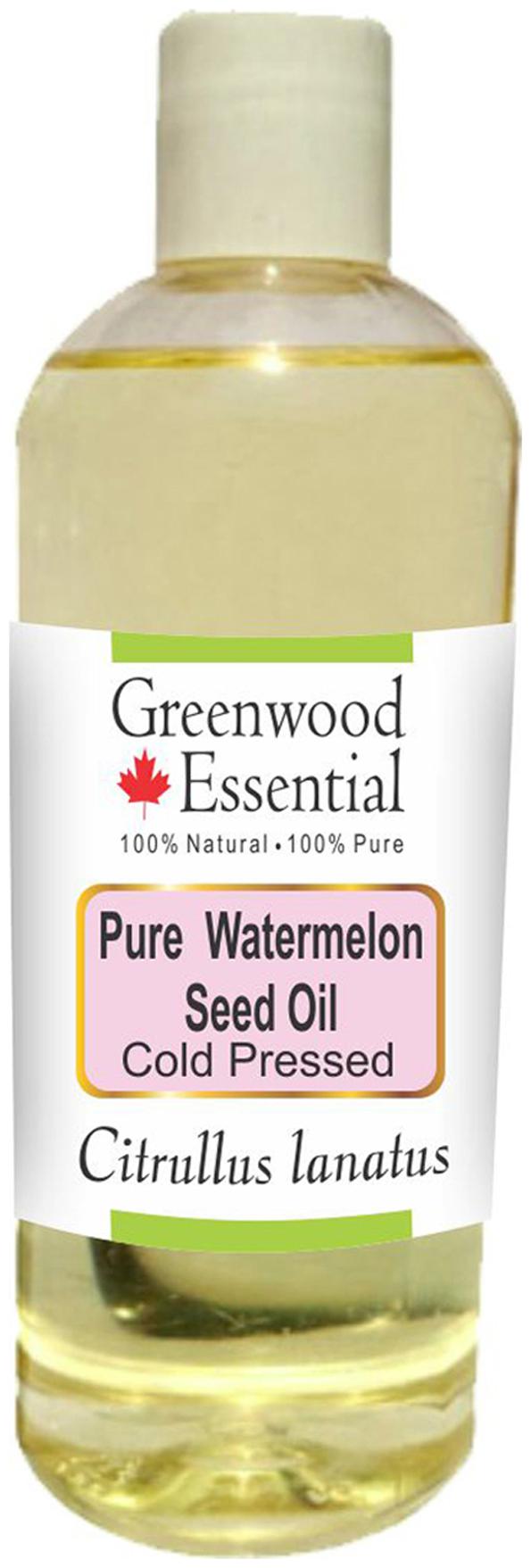 

Greenwood Essential Pure Watermelon Seed Oil (Citrullus lanatus) 100 Natural Therapeutic Grade Cold Pressed 200ml
