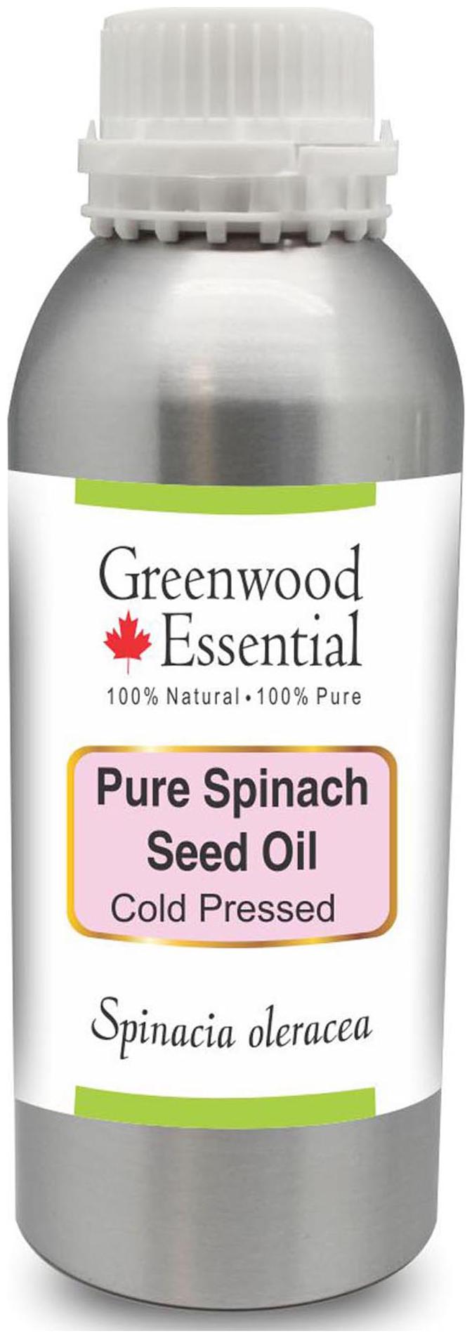 

Greenwood Essential Pure Spinach Seed Oil (Spinacia oleracea) 100 Natural Therapeutic Grade Cold Pressed 300ml