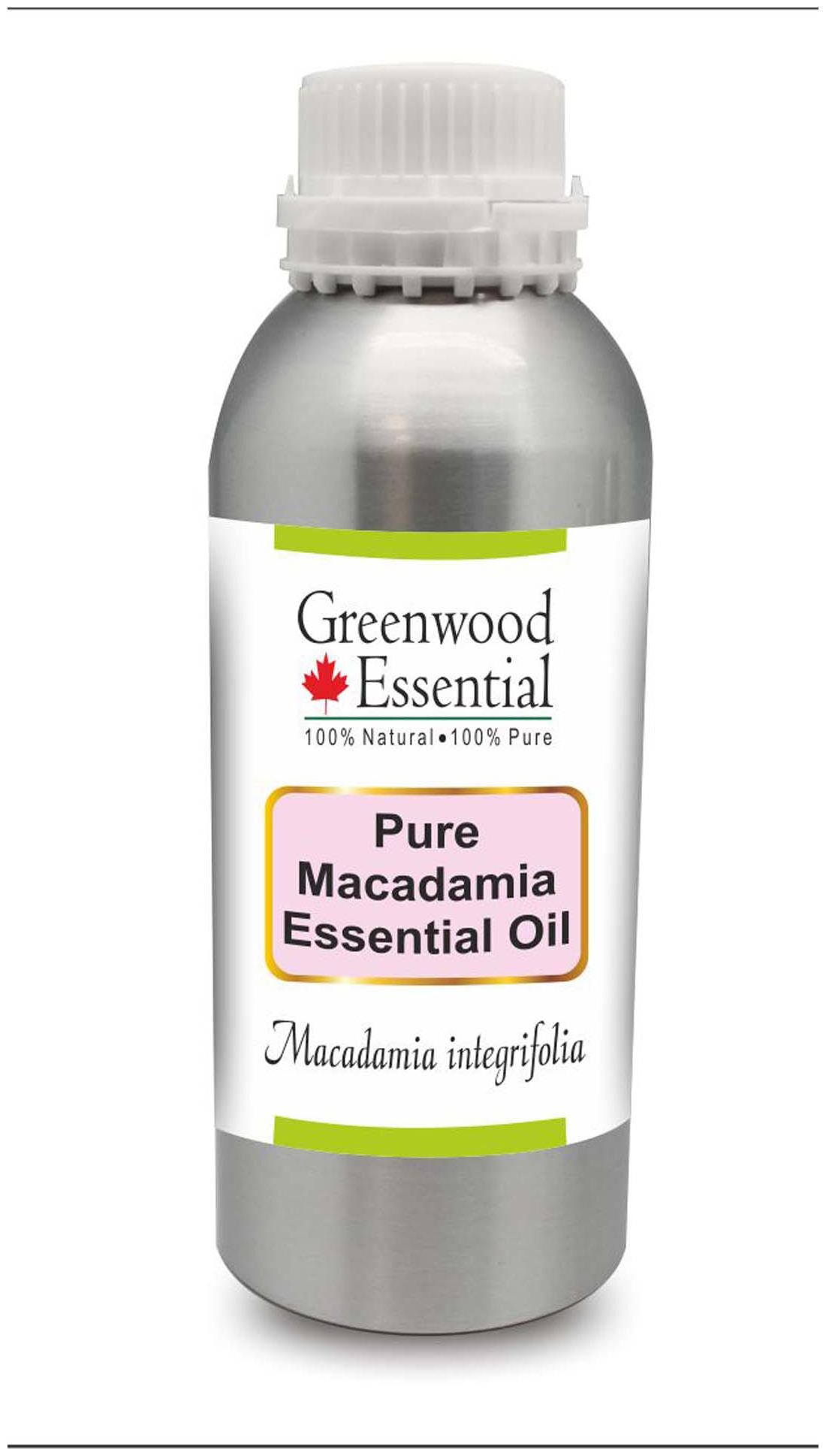 

Greenwood Essential Pure Macadamia Essential Oil (Macadamia integrifolia) 100 Natural Therapeutic Grade Steam Distilled 630ml