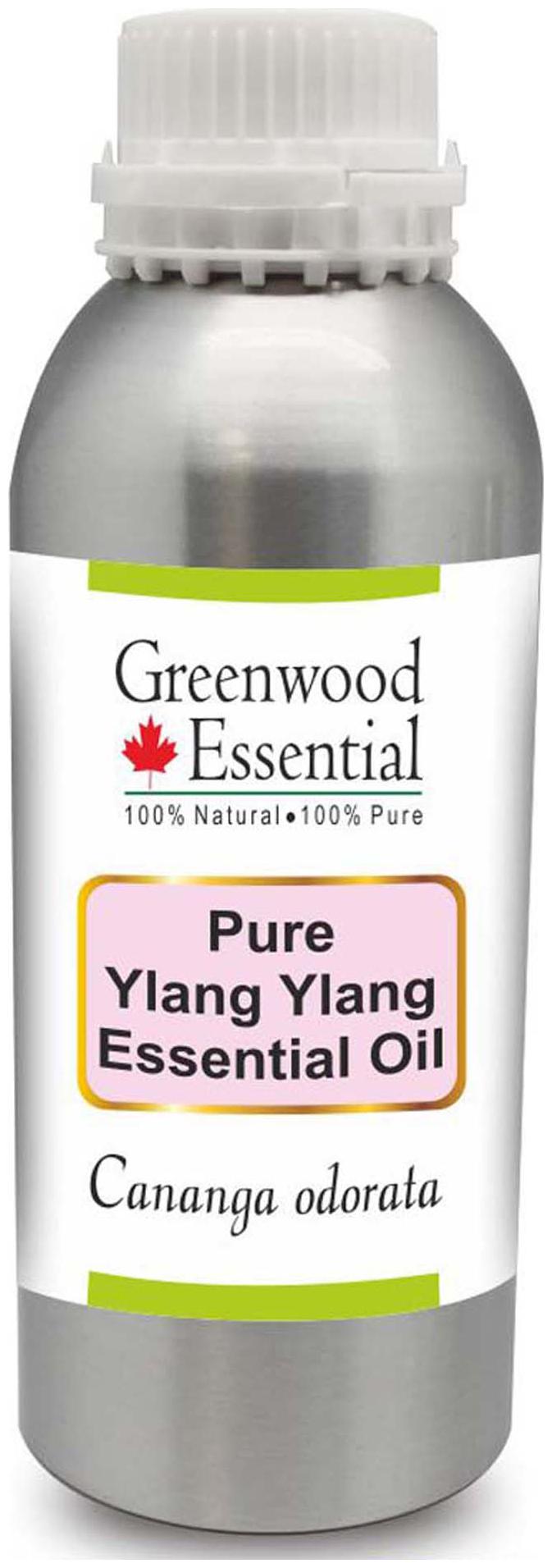

Greenwood Essential Pure Ylang Ylang Essential Oil (Cananga odorata) 100 Natural Therapeutic Grade Steam Distilled 300ml