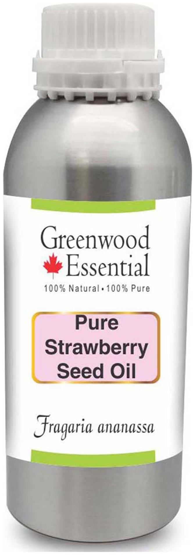 

Greenwood Essential Pure Strawberry Seed Oil (Fragaria ananassa) 100 Natural Therapeutic Grade 630ml