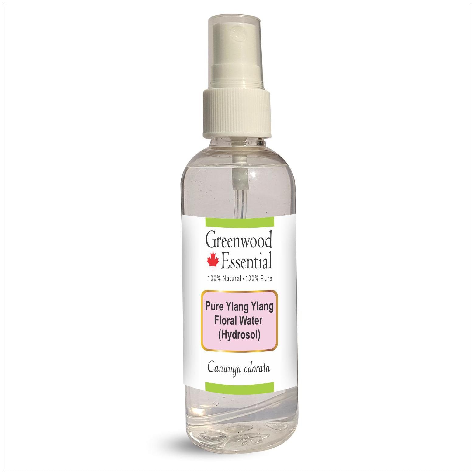 

Greenwood Essential Pure Ylang Ylang Floral Water (Hydrosol) (Cananga odorata) 100 Natural Therapeutic Grade 100ml