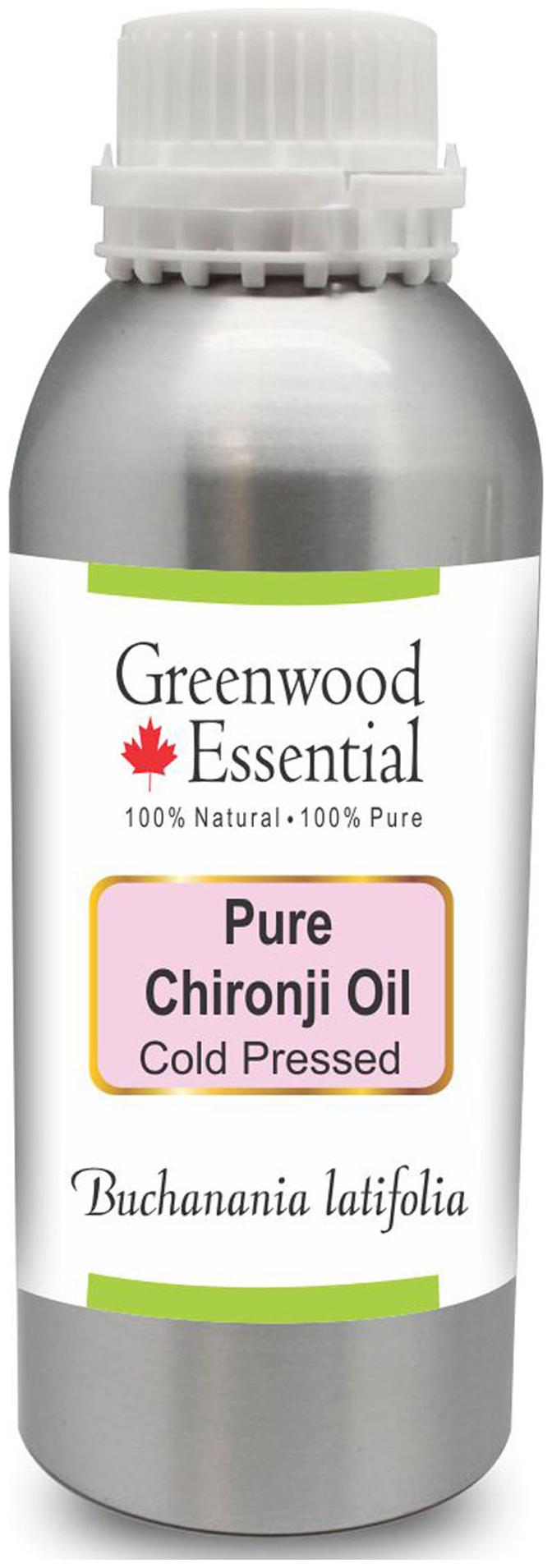 

Greenwood Essential Pure Chironji Oil (Buchanania latifolia) 100 Natural Therapeutic Grade Cold Pressed 630ml