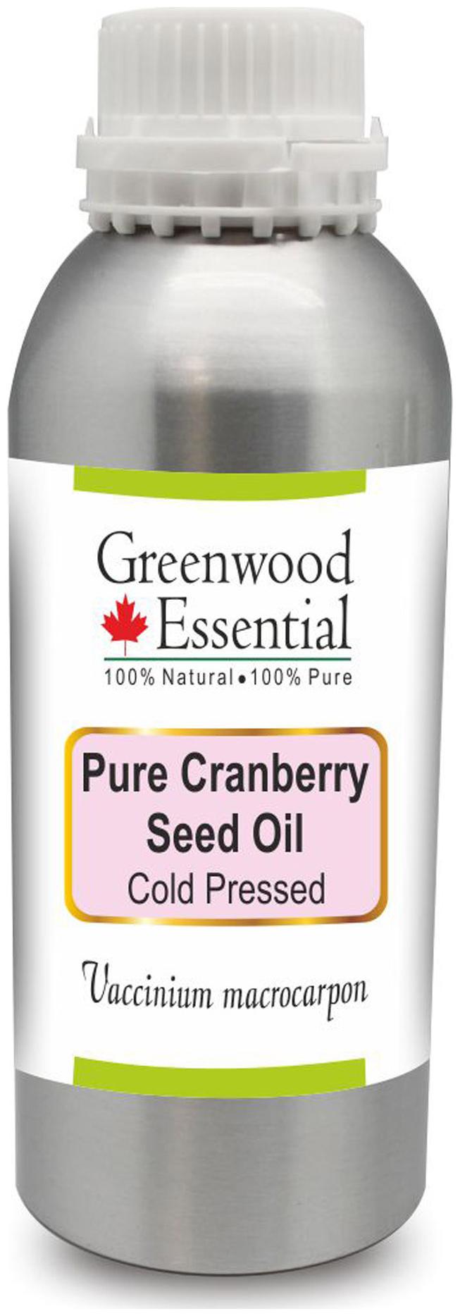 

Greenwood Essential Pure Cranberry Seed Oil (Vaccinium macrocarpon) 100 Natural Therapeutic Grade Cold Pressed 1250ml