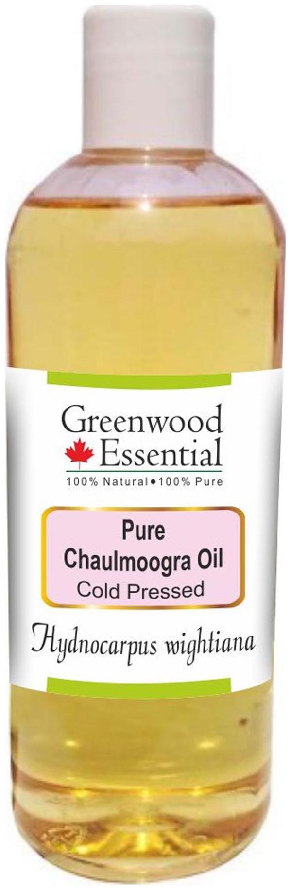 

Greenwood Essential Pure Chaulmoogra Oil (Hydnocarpus wightiana) 100 Natural Therapeutic Grade Cold Pressed 200ml
