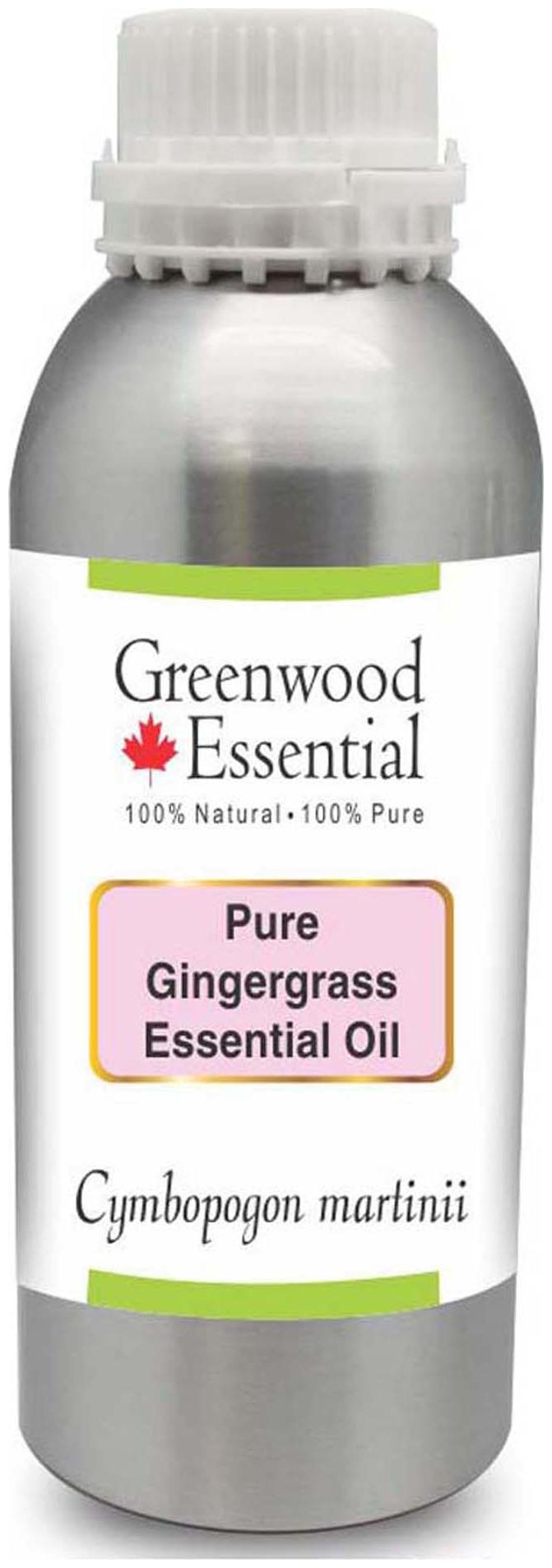 

Greenwood Essential Pure Gingergrass Essential Oil (Cymbopogon martinii) 100 Natural Therapeutic Grade Steam Distilled 1250ml