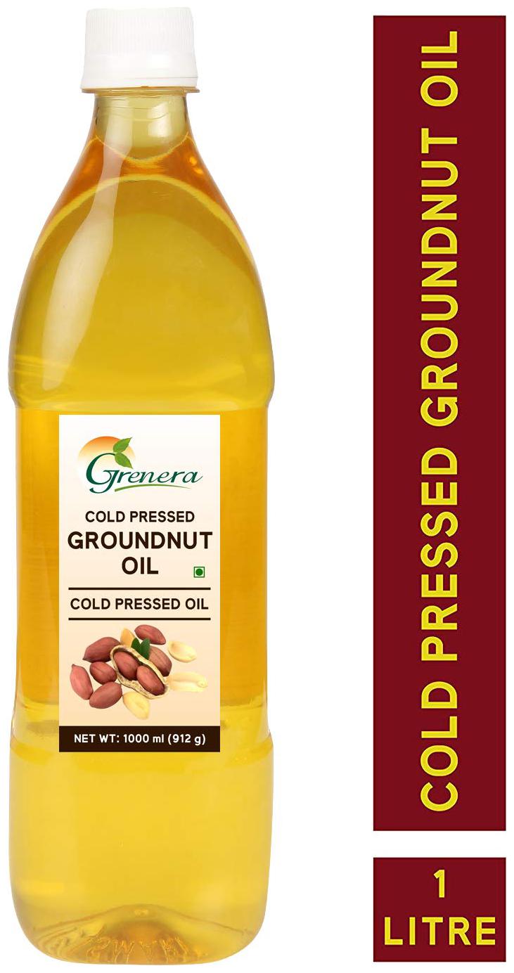 

Grenera Cold Pressed Groundnut Oil - 1 L (Virgin Chekku Ghani)