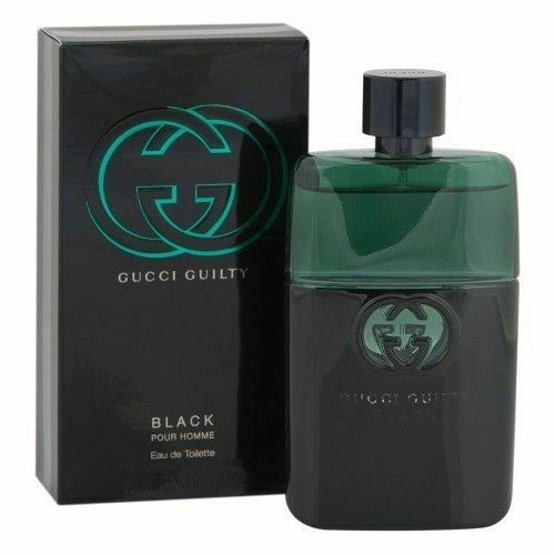 

Gucci Guilty Black For Men 3 0 3 oz 90 ml Eau De Toilette Spray Nib Sealed