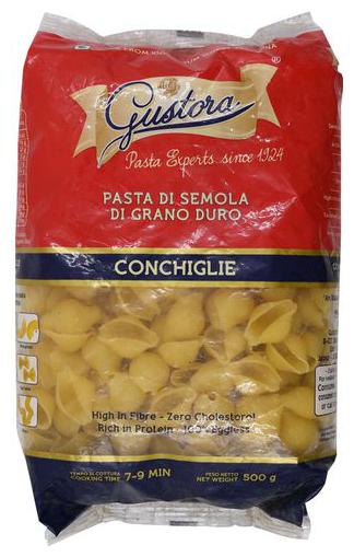 

Gustora Conchiglie - Pasta Di Semola 500 g