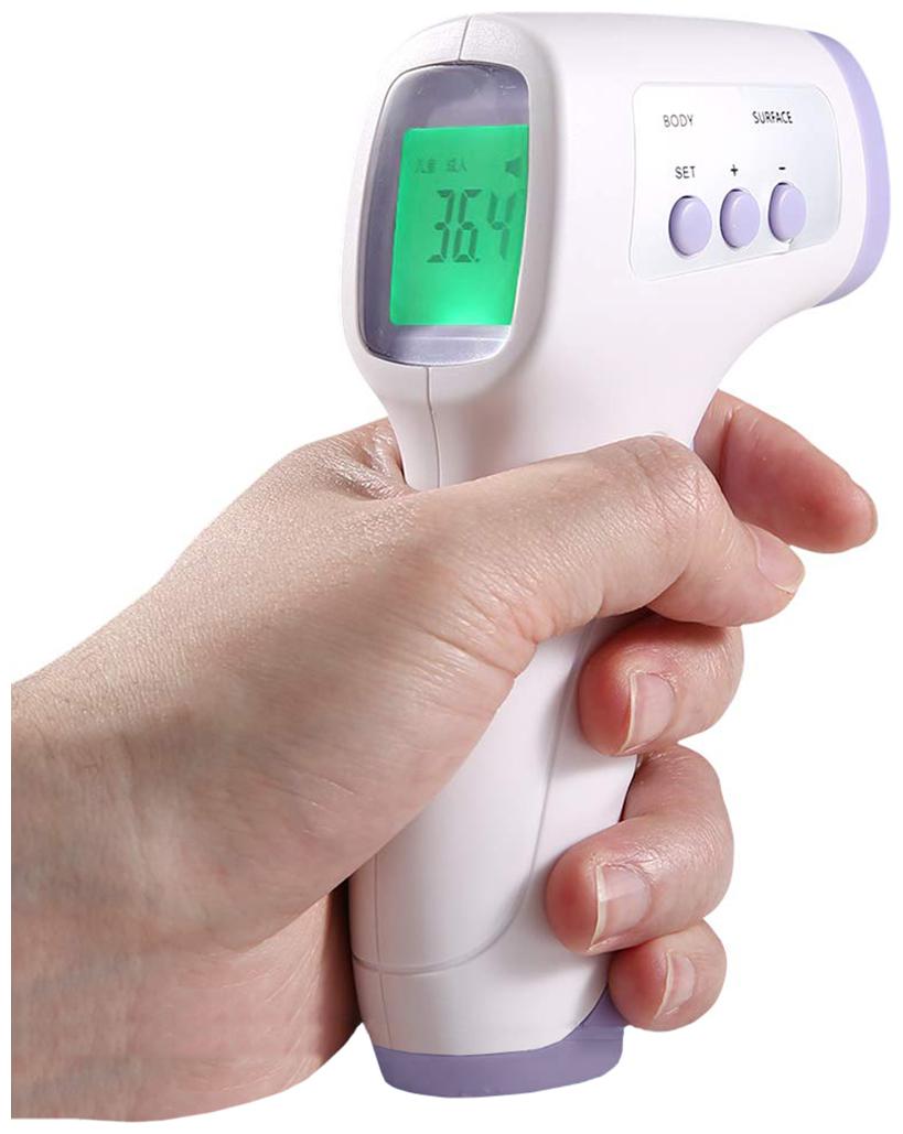 

GVC Non-Contact Forehead Infrared Thermometer - Accurate Readings in 1 0sec for Kids and Adults