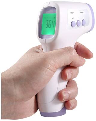 Buy Gvc Non Contact Forehead Infrared Thermometer Accurate Readings In 1 0sec For Kids And Adults Online At Low Prices In India Paytmmall Com