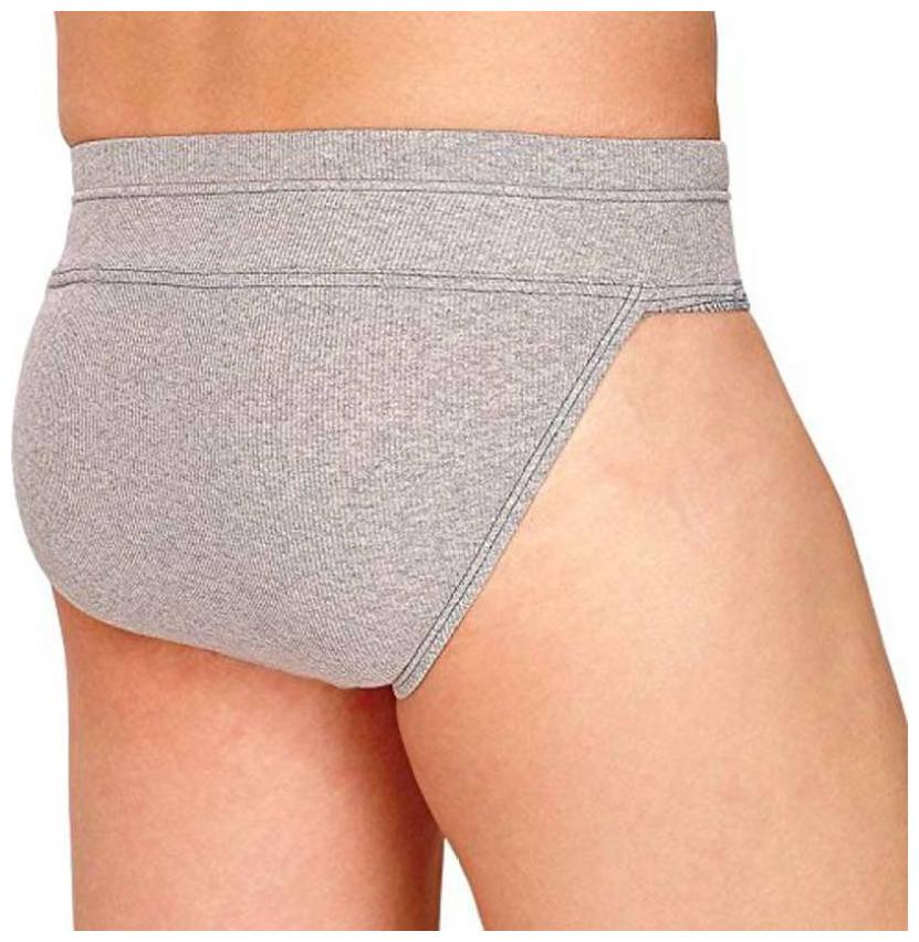 

Gym Cotton Supporter Back Covered with Cup Pocket Athletic Fit Brief Multi Sports for Gym Inner Wear Soft Underpants Hip Support (Grey)