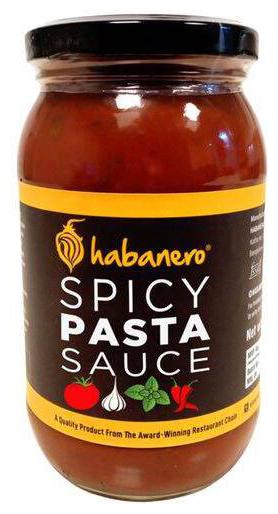 

Habanero Spicy Pasta Sauce 385 g