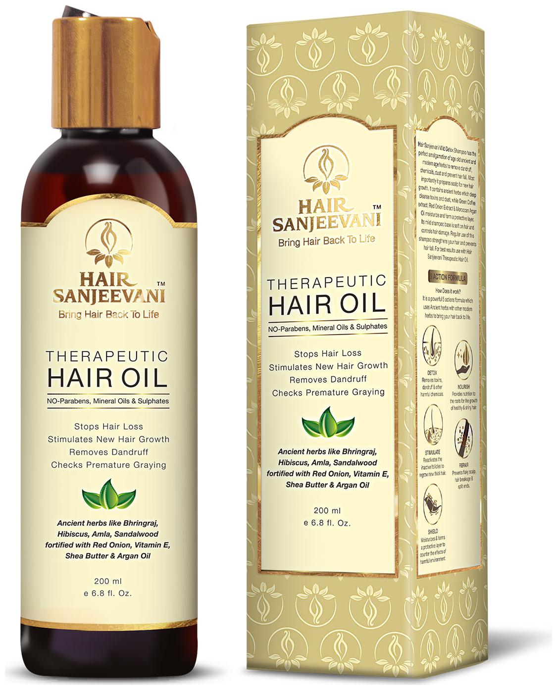 

Hair Sanjeevani Therapeutic Hair Oil 200ml (Pack of 1)