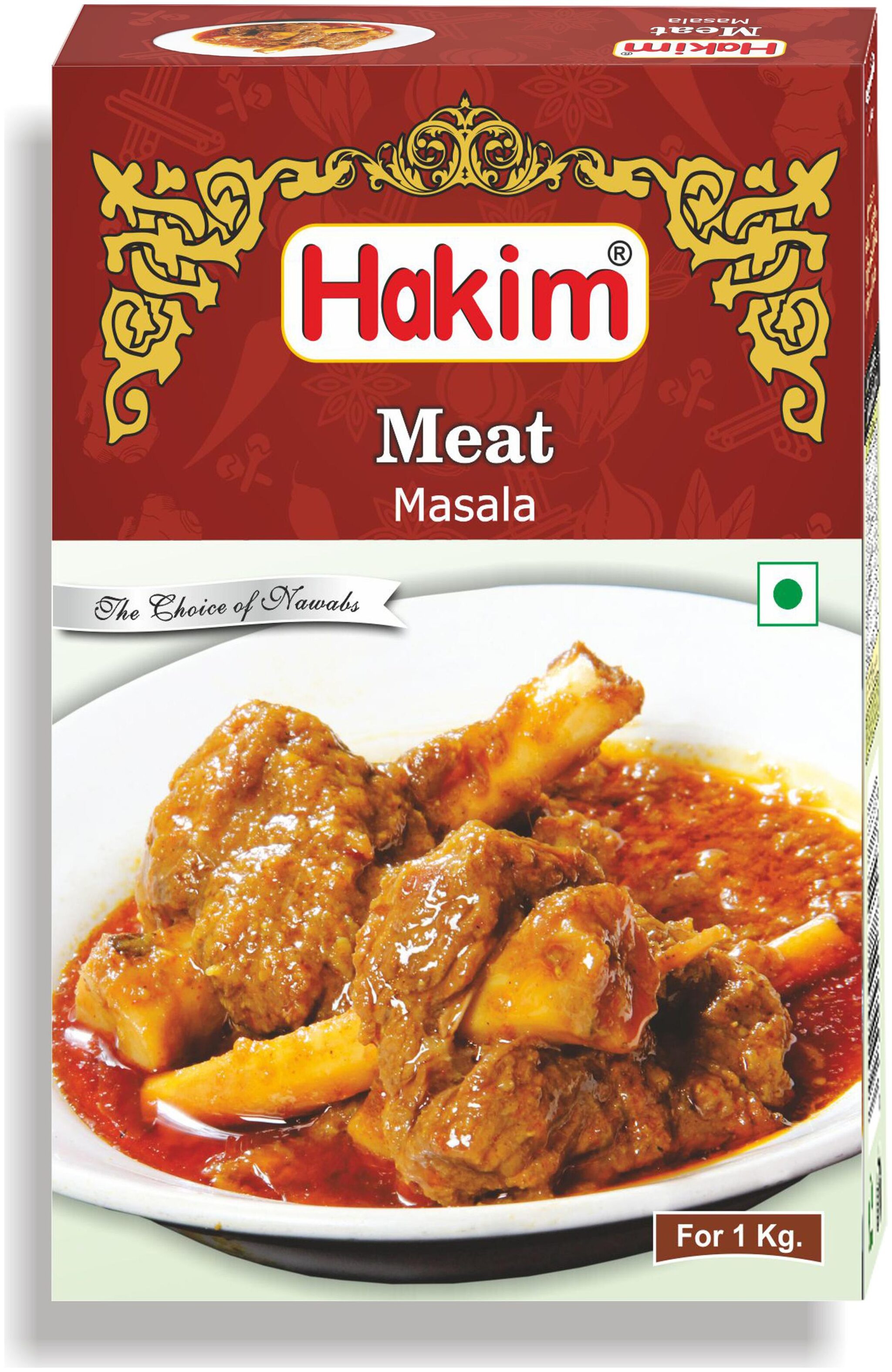 

Hakim Authentic Mughlai Meat Masala--50g each Pack of 6