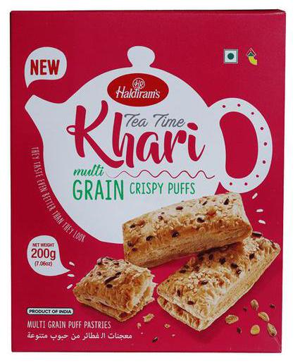 

Haldiram s Multi Grain Crispy Puffs 200 g