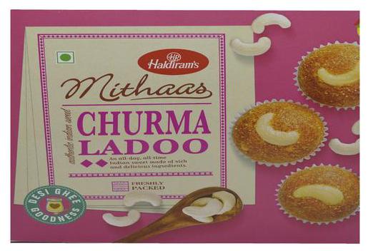 

Haldirams Churma Ladoo - Desi Ghee 400 g