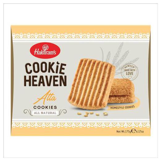 

Haldirams Cookies Heaven - Atta 175 g